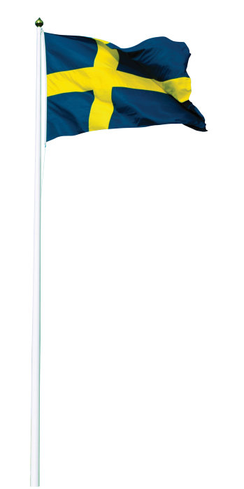 Flaggstång Nordic 9 m Flagmore